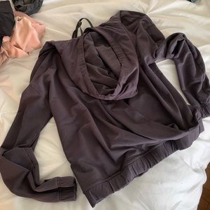 Dark gray lululemon hoodie